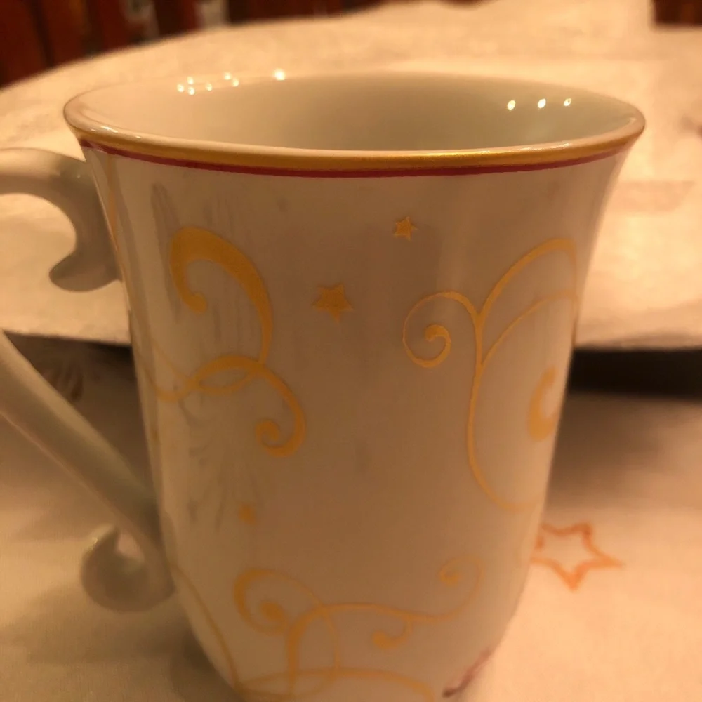 Williams Sonoma Twas the Night Before Christmas Gingerbread House Mug